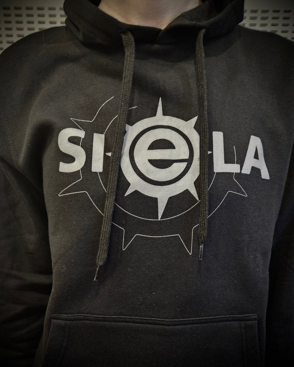 SIELA Džemperis su gobtuvu GREY