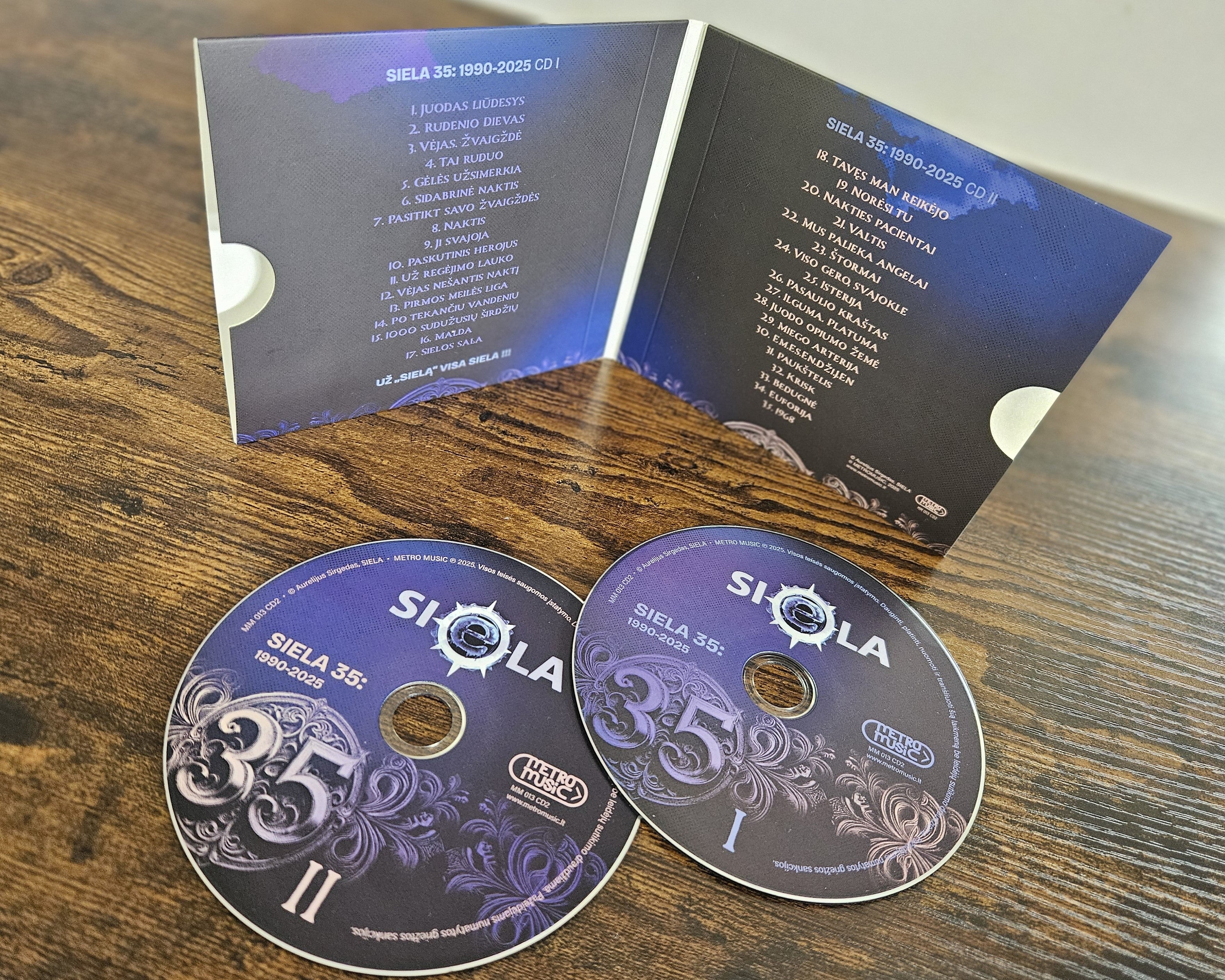 SIELA 35 The best rinkinys CD