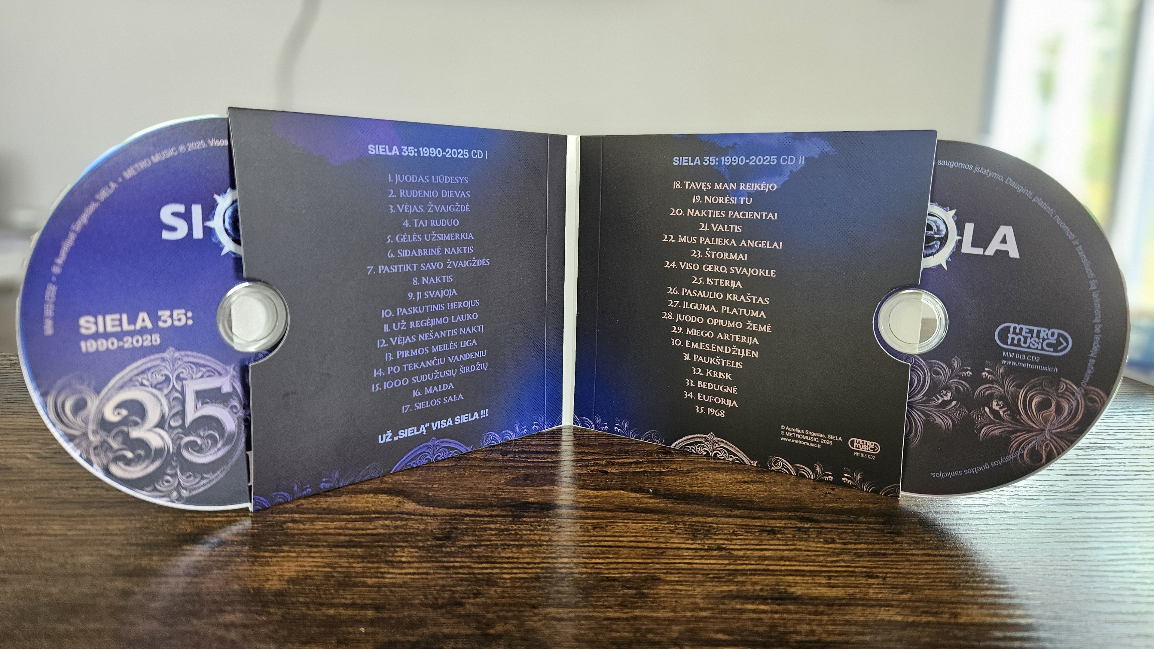 SIELA 35 The best rinkinys CD