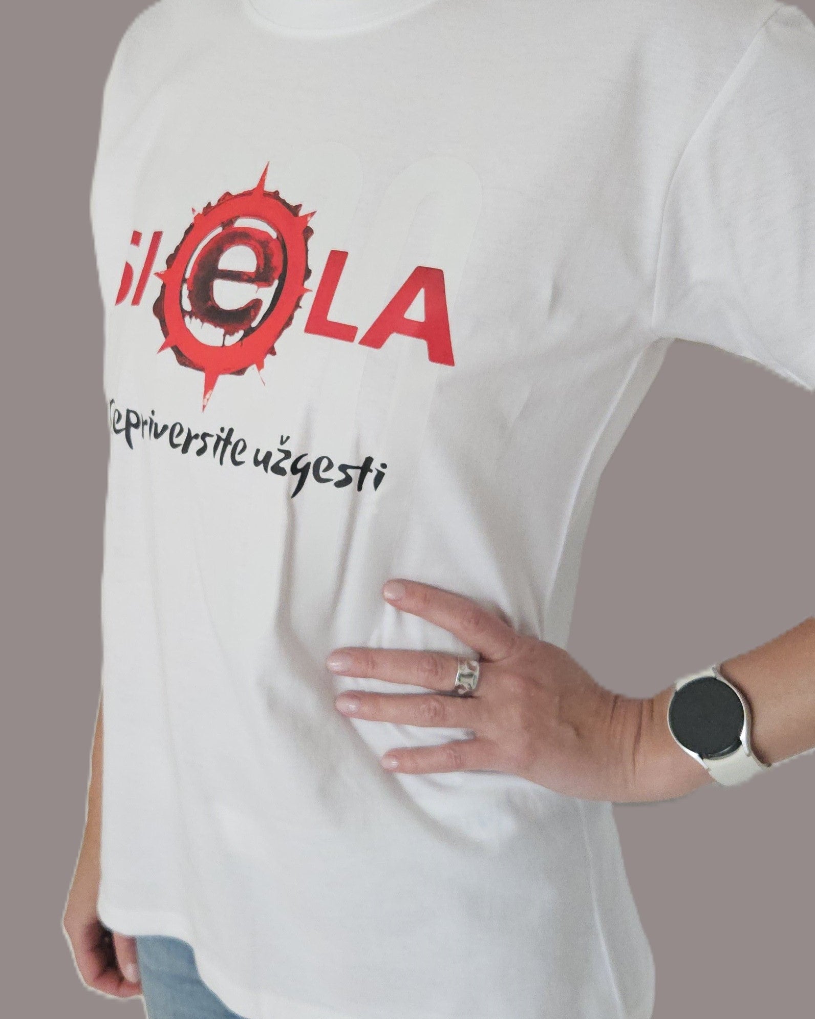 SIELA Nepriversite Užgesti T-Shirt