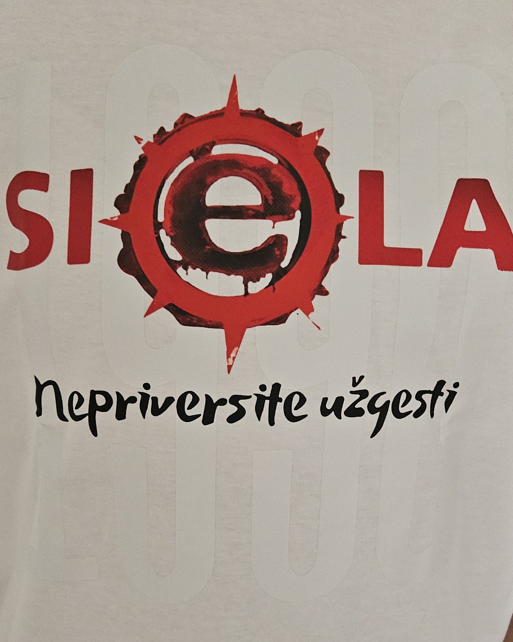 SIELA Nepriversite Užgesti T-Shirt