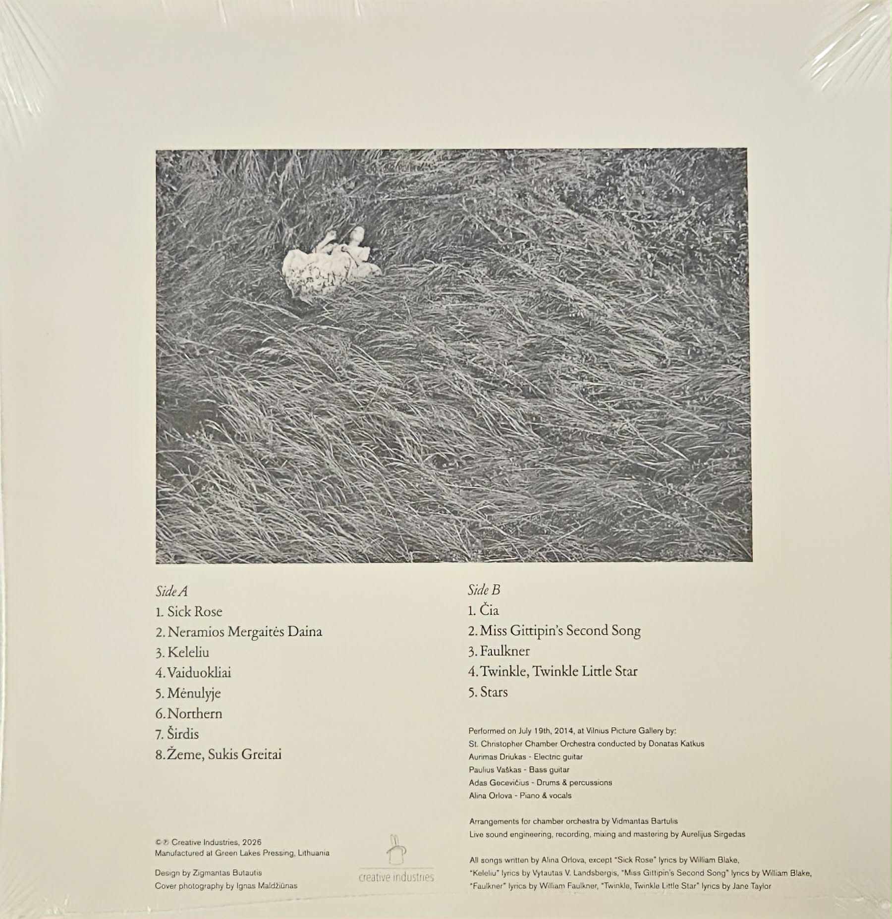 Alina Orlova "Live at Vilnius Picture Gallery"