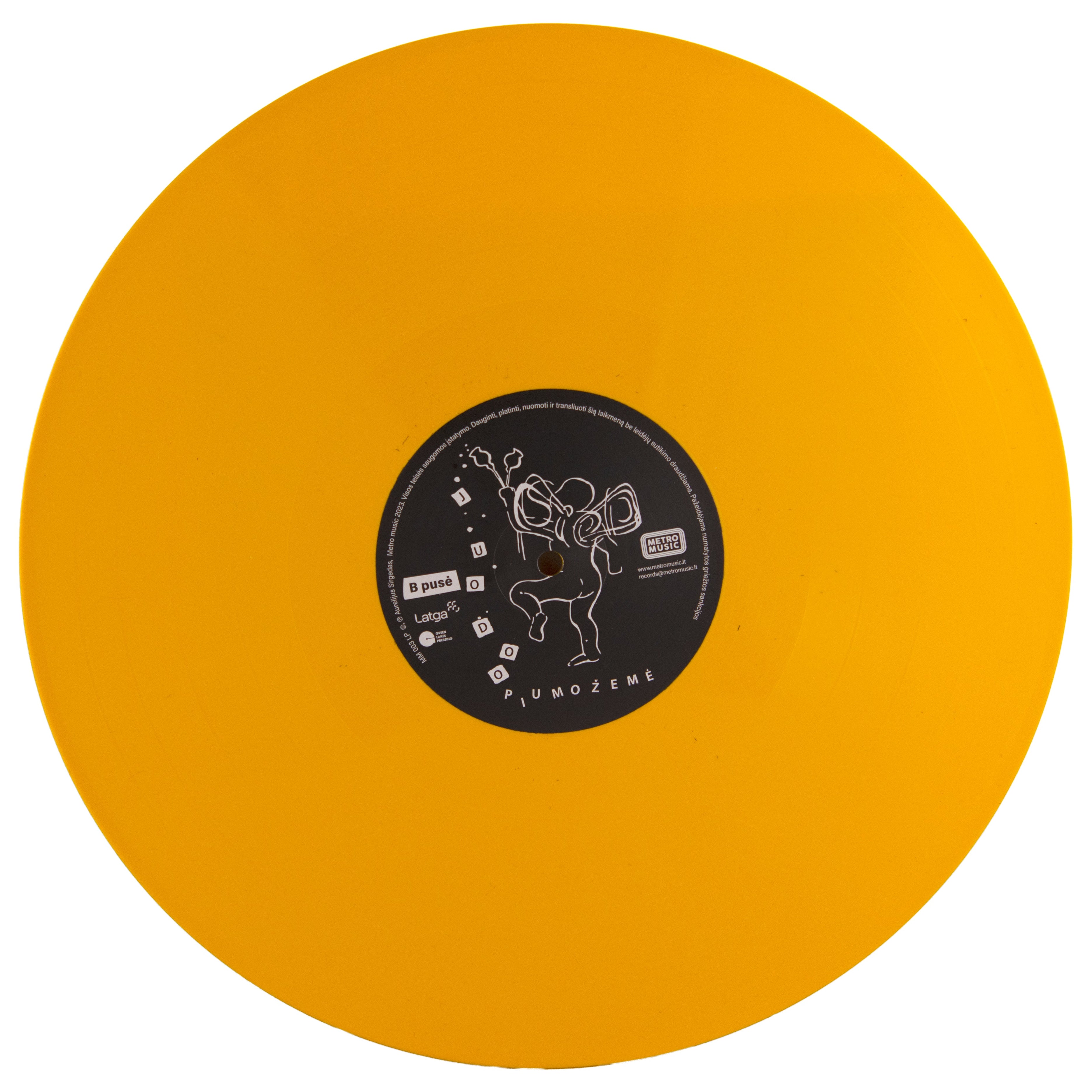 SIELA "Juodo opiumo žemė" DŽINSINIS LP