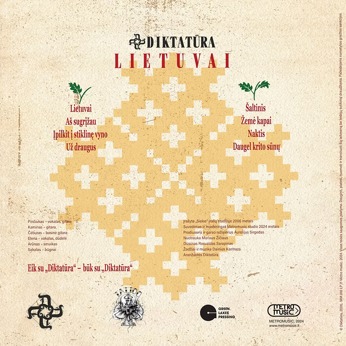 Diktatūra "LIETUVAI" LP