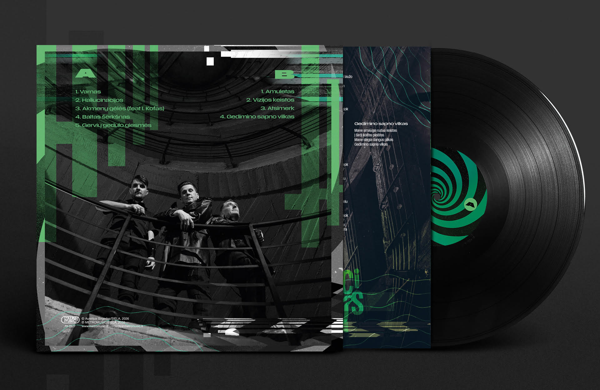 SIELA "Haliucinacijos" LP Pre-order